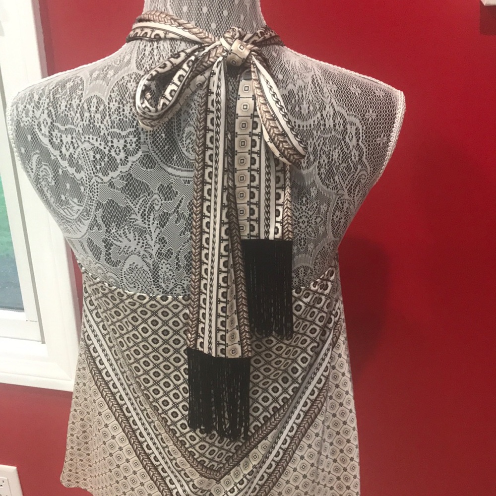 Silky Patterned Top - image 4